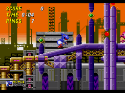 Metal Sonic in Sonic the Hedgehog 2 Screenshot 1